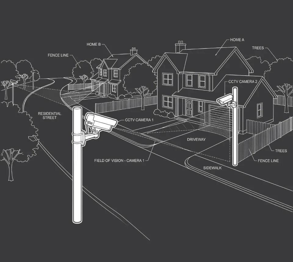 Residential Homes Security Blueprint