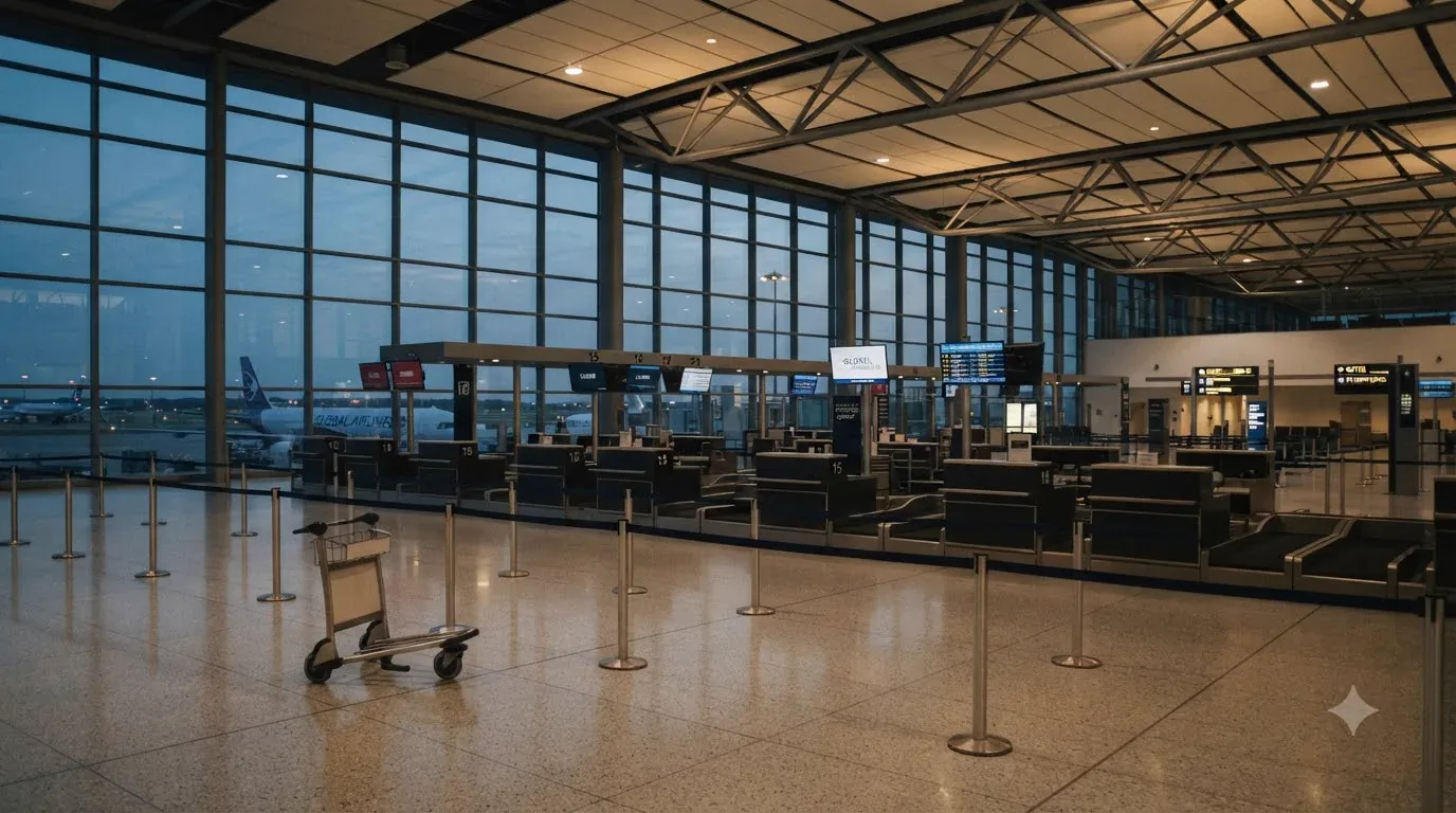 Terminal & check-in areas
