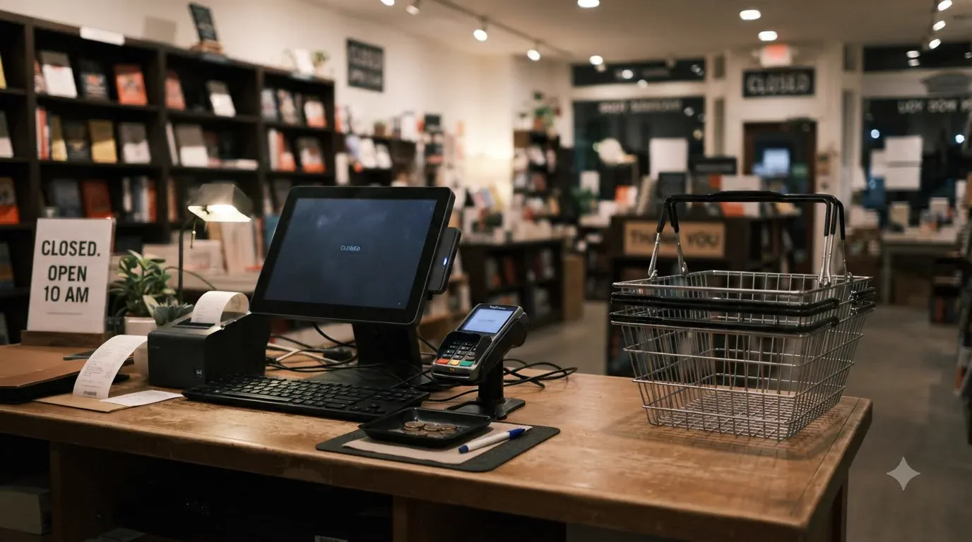 Sales floor & stockroom