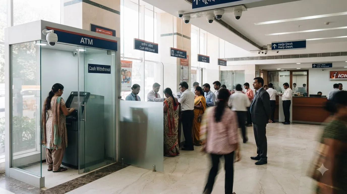 ATM, lobby & teller oversight