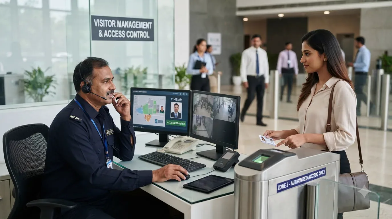 Visitor and lobby monitoring
