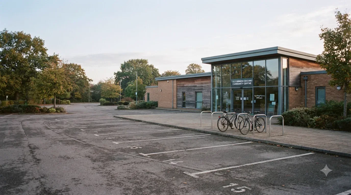 Parking & entrance