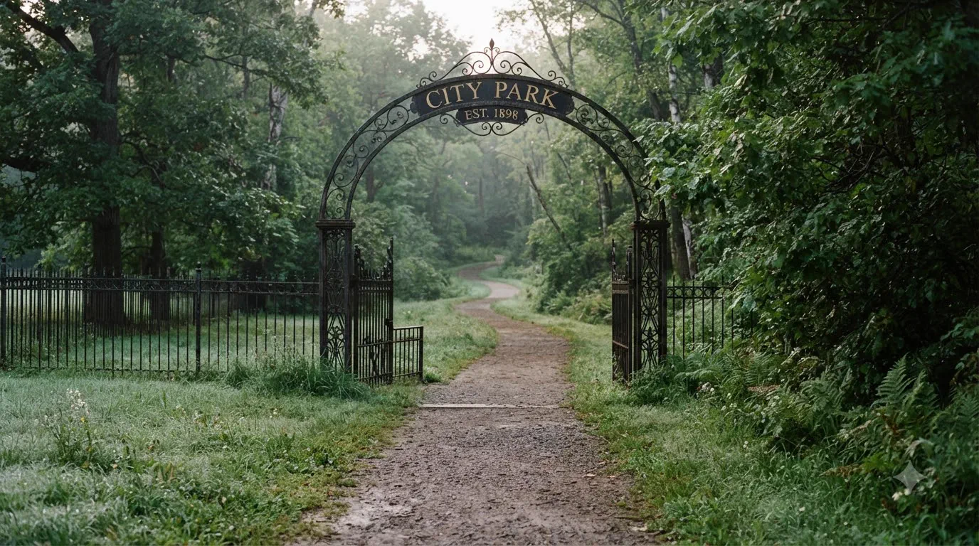 Park entry & boundary