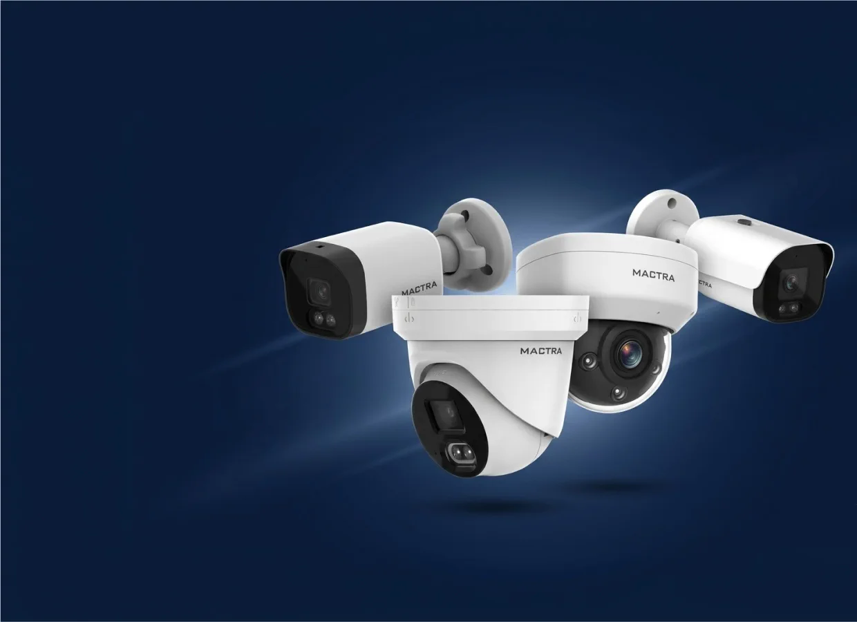 MACTRA CCTV camera range