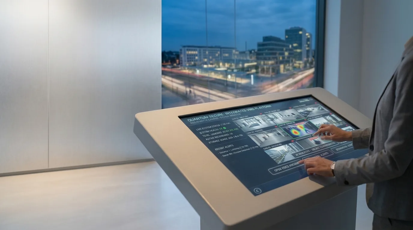 MACTRA VMS control station touch platform